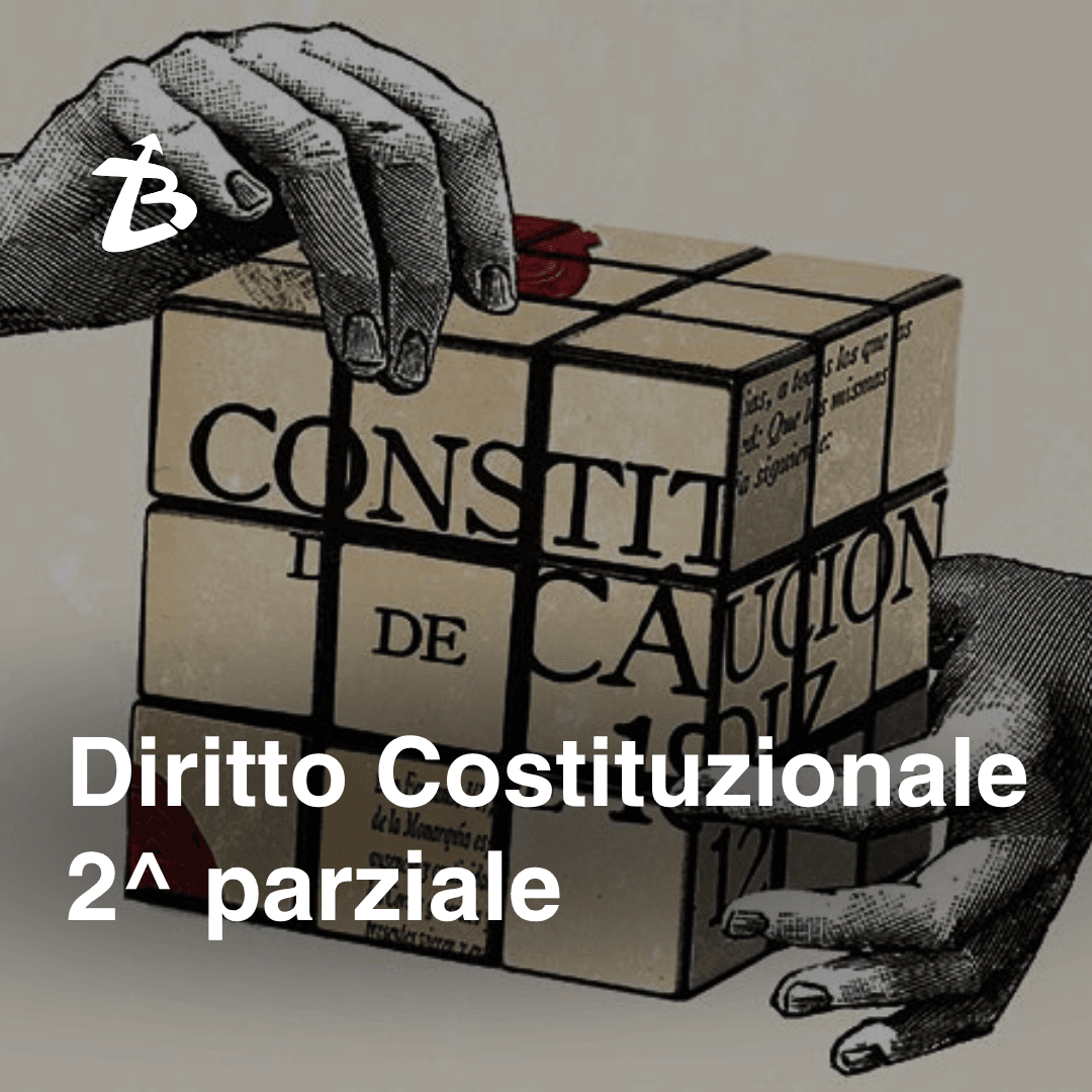 Diritto costituzionale (II parziale)