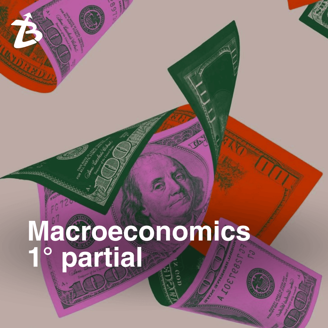 Macroeconomics 1st partial
